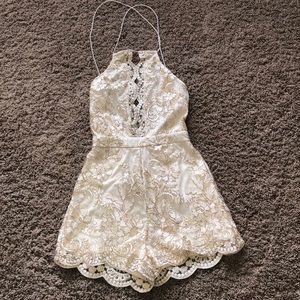 Elegant shorts romper